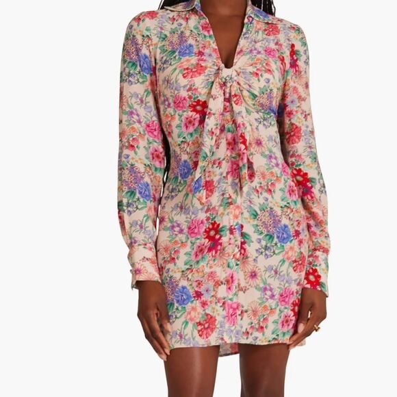Favorite Daughter Anthropologie The Barely Holding It Together Dress $258 - Picture 4 of 6